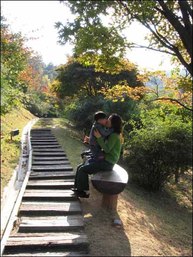 아내와 아들녀석입니다. 행복한 우리집 구성원 입니다. 